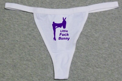 Sexy Bunny Rabbit Stripper Easter Cosplay Slut Glow in Dark Funny Party Thong