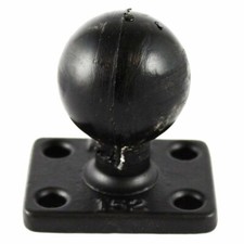 RAM-202U-152 RAM Ball Base w/ 1" x 1.5" 4-Hole Pattern and C-Size 1.5-Inch Ball