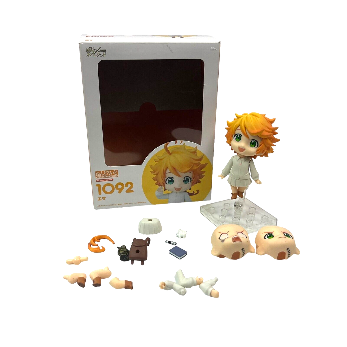 Good Smile The Promised Neverland 1092 Emma Nendoroid Action Figure Partial  Box