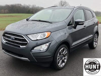 2020 Ford EcoSport Titanium 2020 Ford EcoSport Titanium 1787 Miles Smoke Metallic Sport Utility Intercooled