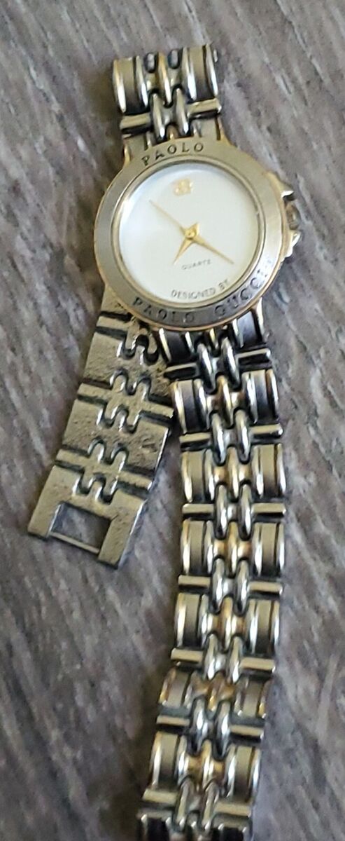 Vntg.Paolo Designed By Paolo Gucci Elegant Two-tone Vntg.Paolo Designed By Paolo Gucci Elegant Two-tone