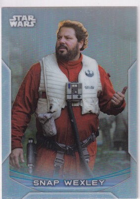 Topps Star Wars Chrome 2023 No. 17-R Snap Wexley Refractor