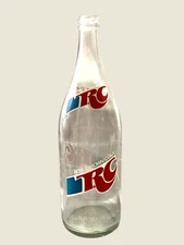 RC Cola 32 Oz Bottle Glass Collectible Royal Crown 1 Quart Empty Bottle