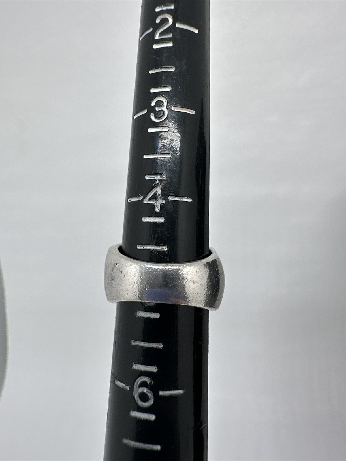 Sterling Silver Ring Diamond shape Waves Designer… - image 4