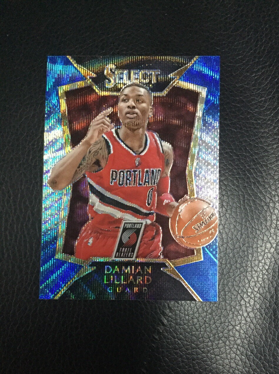 2014-15 Panini Select Concourse #14 Silver Prizm Damian Lillard Blazers