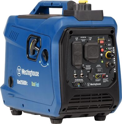 Westinghouse 2550-W Super Quiet Portable Dual Fuel Inverter