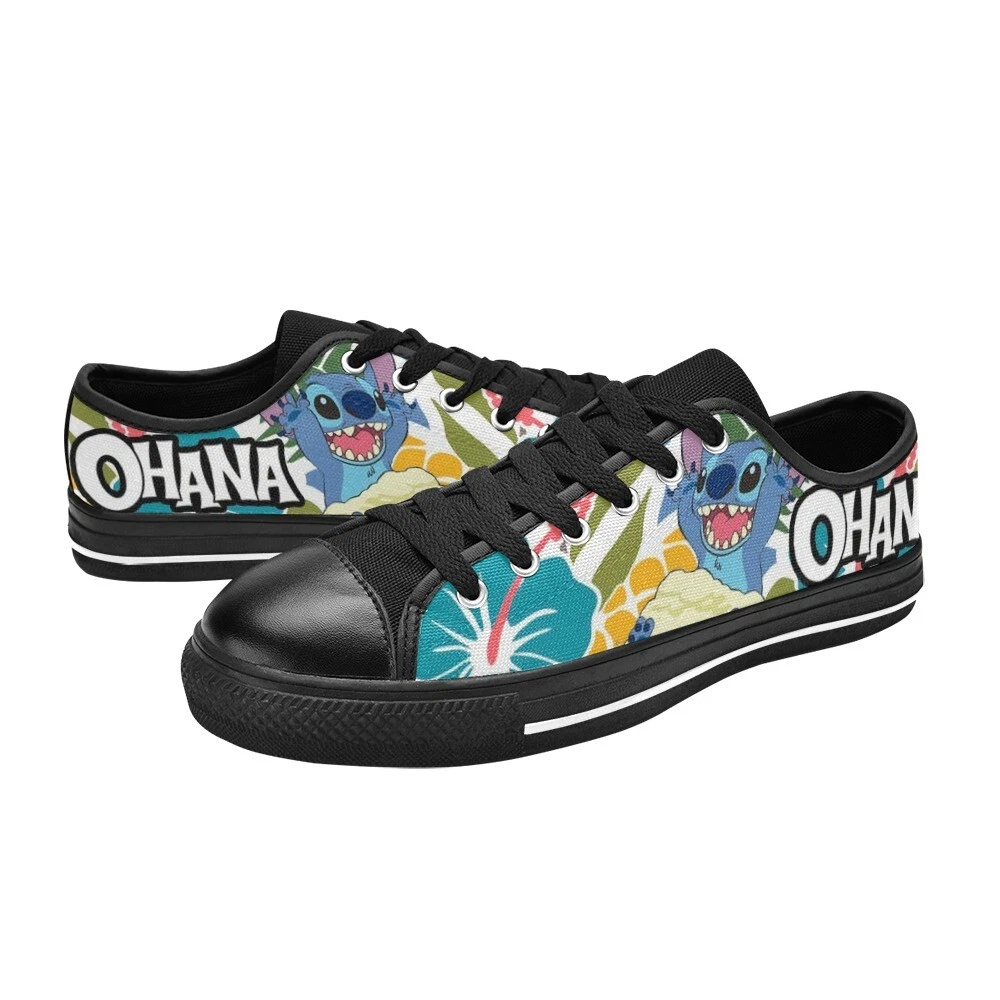 Stitch Ohana Low Top Shoes Sneakers