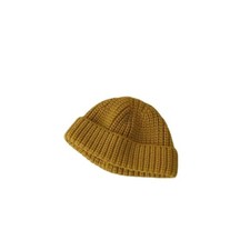 Children's Woolen Hat Solid Color Warm Knit Hat Soft Top Beanie Hat