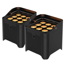 Chauvet DJ Freedom Par Q9 TRUE Wireless Battery Quad-Color RGBA LED Uplights ...