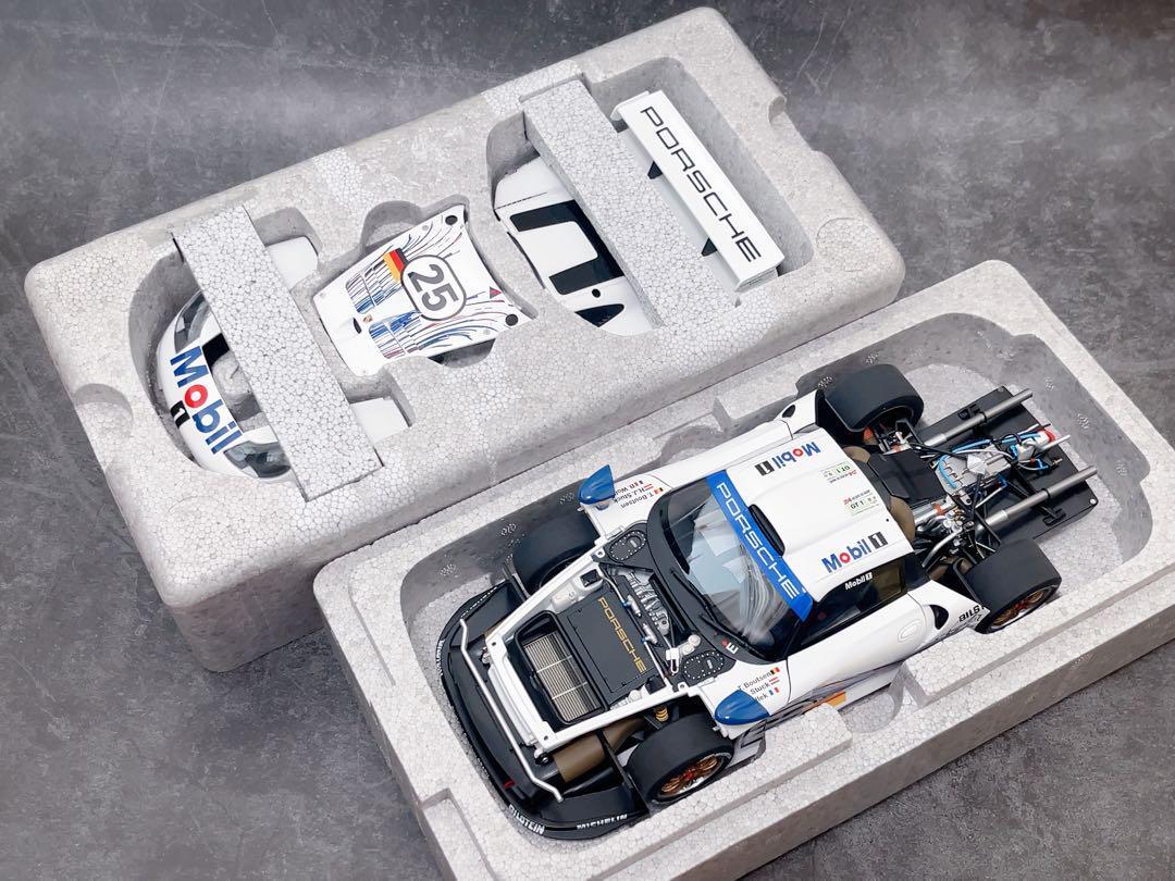 1/18 AUTOart ポルシェ 911 GT1 ル・マン24時間 #25 Highly detailed AUTOart diecast model Porsche 911 GT1 24Hrs