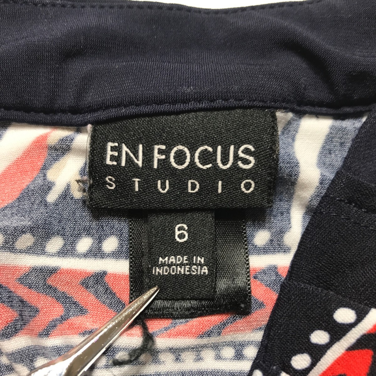 Robe Femme En Focus Studio – Taille 6, Imprimé Floral, Polyester – Neuf Avec Étiquette, Pour Le Travail