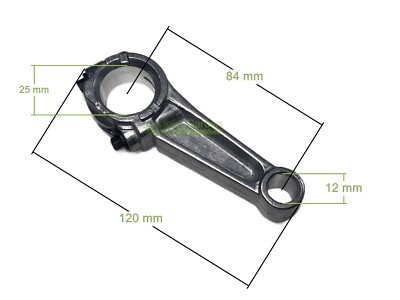Pleuel für Briggs & Stratton B&S Motor Max Quantum 3,5-5PS 252400 28M700 391640
