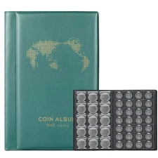 Coin Album for Collectors,340Pockets Coin Collection Book Holder Display Storage