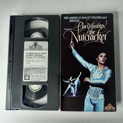 Baryshnikov The Nutcracker - American Ballet Theatre & Mikhail VHS