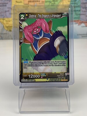 SHIPS SAME DAY Dodoria, The Emperor's Attendant BT1-100 C Dragon Ball Super Card