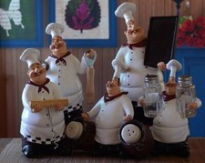 Resin Chef Figurine Figure Ornament Statue Model Cook Cake Shop Restaurant Decor
