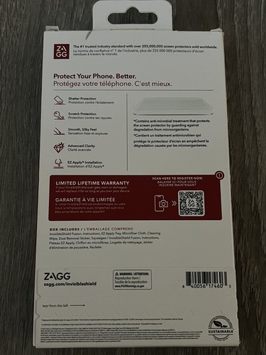 Samsung Galaxy S23 ZAGG Screen Protector - New & Sealed - Photo 2 sur 2