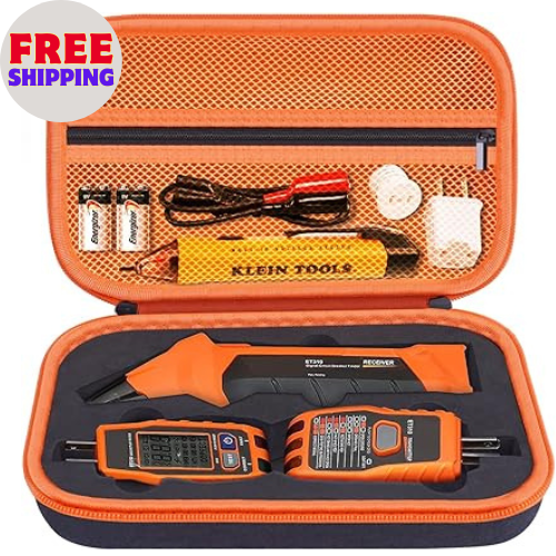 Klein Tools ET310 AC Circuit Breaker Finder with Integrated GFCI (Case