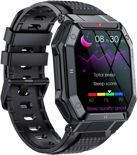 Reloj inteligente rastreador de actividad física deportivo táctico militar para Samsung Galaxy A25 - Imagen 2 de 8