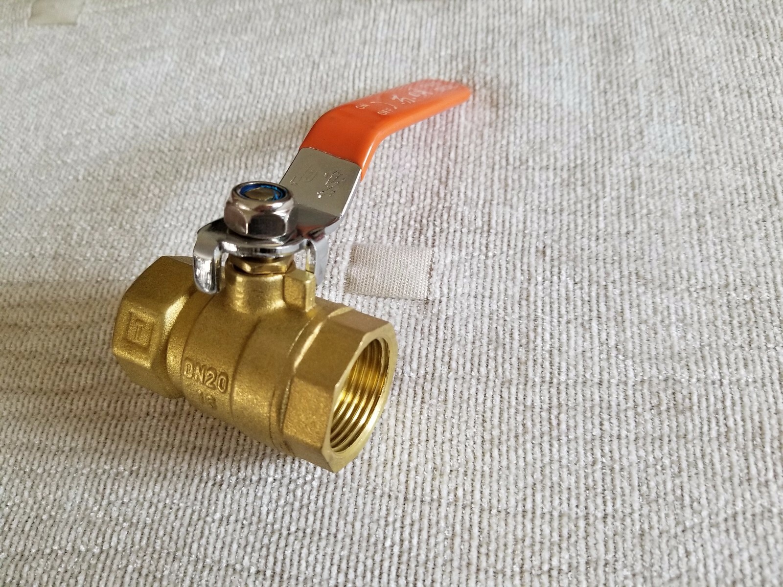 3/4" Brass Ball Valve C*C Full Port 600psi WOG Shut-Off Valve Plumbing Fitting