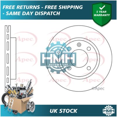 Fits VW Golf Scirocco Polo Seat Ibiza Brake Disc Front Poppy 814615301