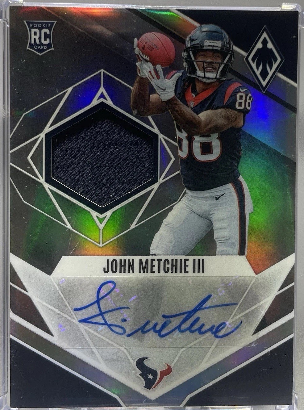 John Metchie Panini Phoenix Rps Rookie Jersey Autograph #RJAJM Base