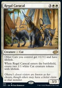 Magic/MTG Regal Caracal J22-232 Rare Englisch NM