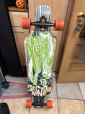 Sector Nine 9 Longboard Skateboard 40" Gullwing Charger Trucks skull Neil Carver