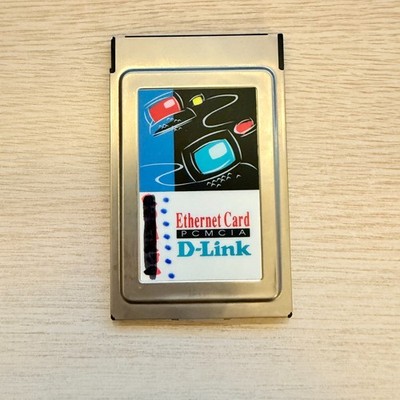 Vintage D-Link DE-650 PCMCIA Ethernet LAN Card