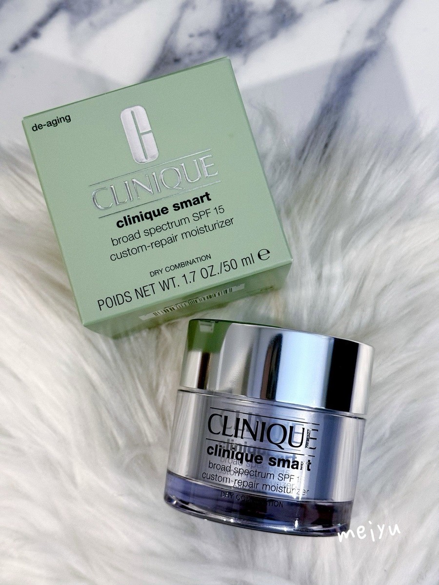Clinique Smart SPF 15 Custom-Repair Moisturizer, Dry Combination