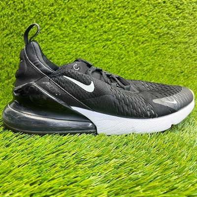 Nike Air Max 270 Mens Size Black White Athletic Running Walking