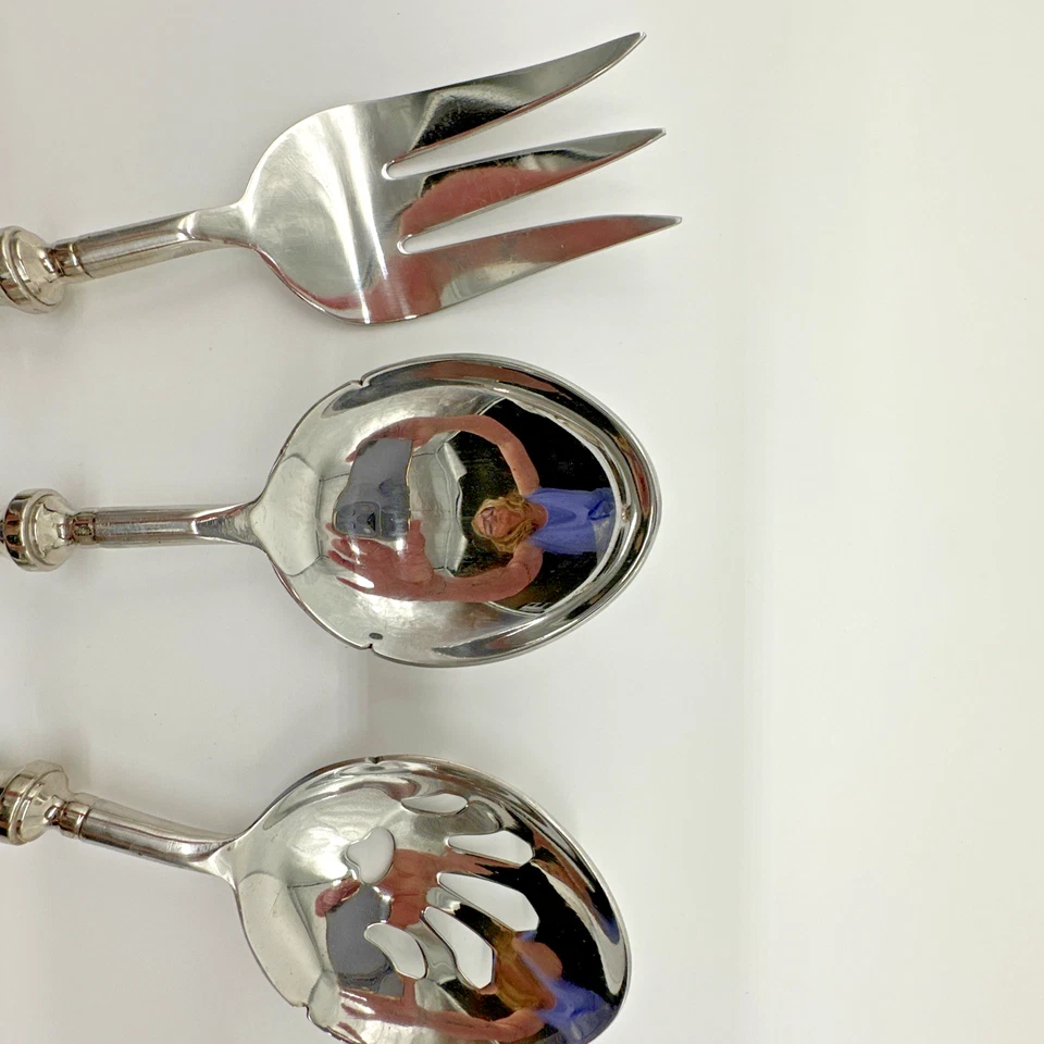 Juego de utensilios para servir Ralph Lauren Wentworth imitación tortuga anfitriona Foto 3 de 4