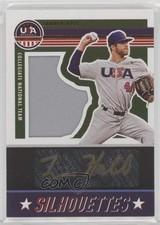 2023 USA Baseball Stars & Stripes Jerseys Black Gold 28/90 Tanner Hall Auto 11el