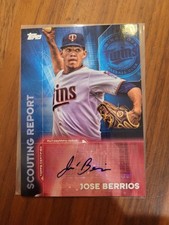 Jose Berrios 2016 Topps Auto RC #SRA-JBE