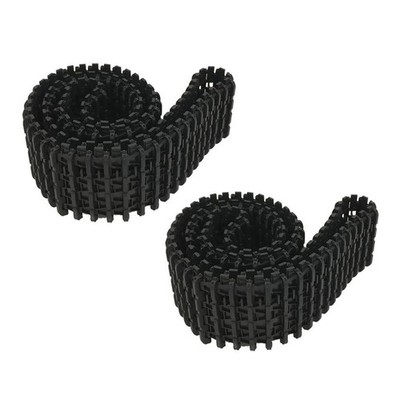 2x 78cm Plastiktank Abnehmbares Kettengehäuse Für Roboter DIY Teil