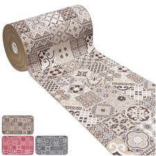 Tappeto Cucina Antiscivolo Tessuto Gobelin Passatoia Bordata Maiolica Maioliche