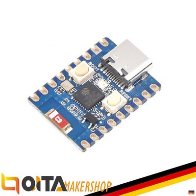 WaveShare ESP32-C3 WiFi Bluetooth Mini Development Board Module 160MHz 2.4GHz