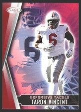 Taron Vincent #55 2022 SAGE Red Ohio State Buckeyes