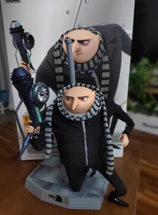 GONG X Despicable Me 4 Gru 22.5cm Action Figure Collection Model