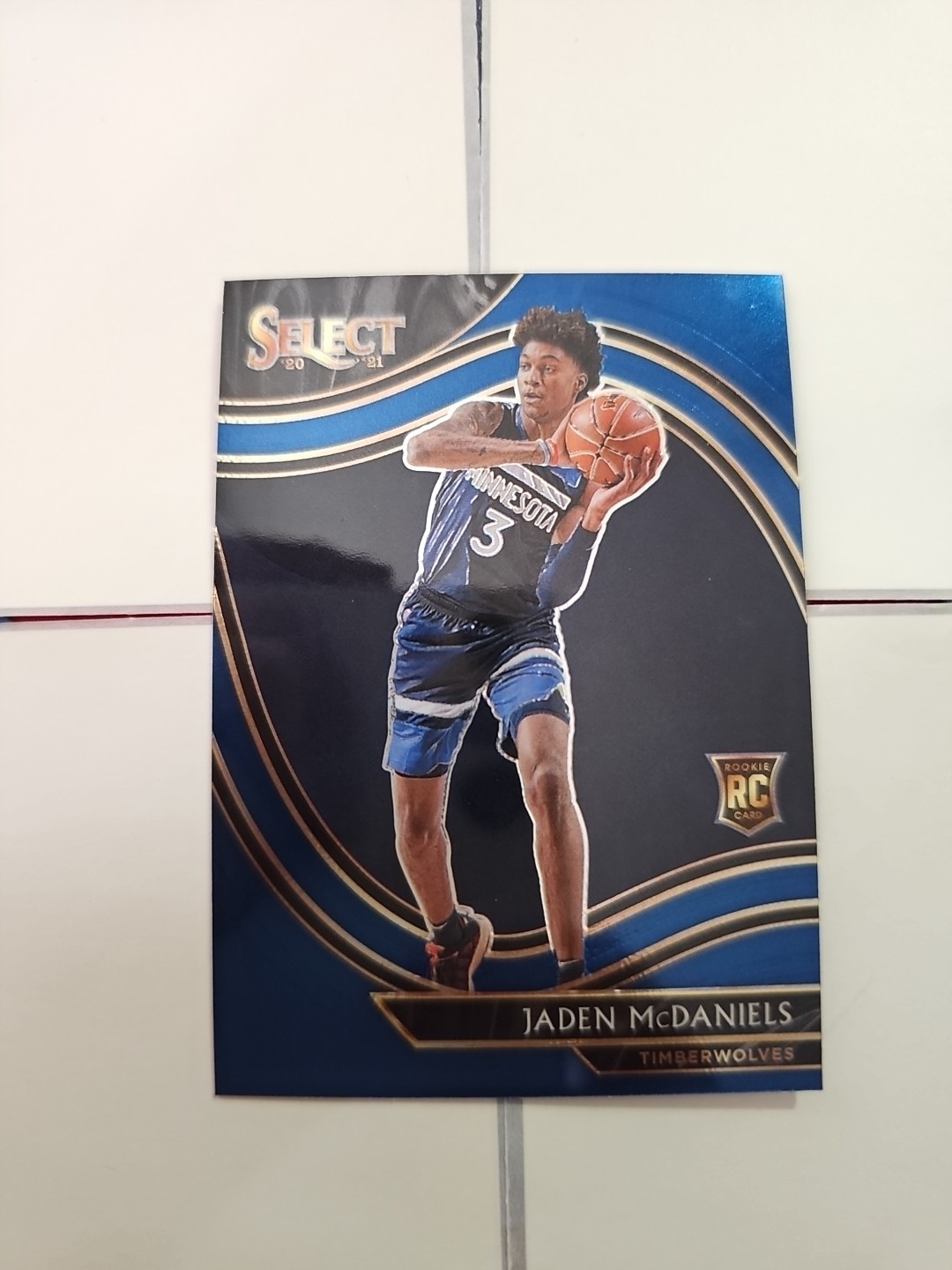 2020-21 Panini Select - Courtside Jaden McDaniels #273 Blue (RC)
