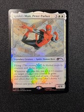 Spider-Man Peter Parker Foil Promo P 0003 MTG Marvel Universes Beyond Magic Card