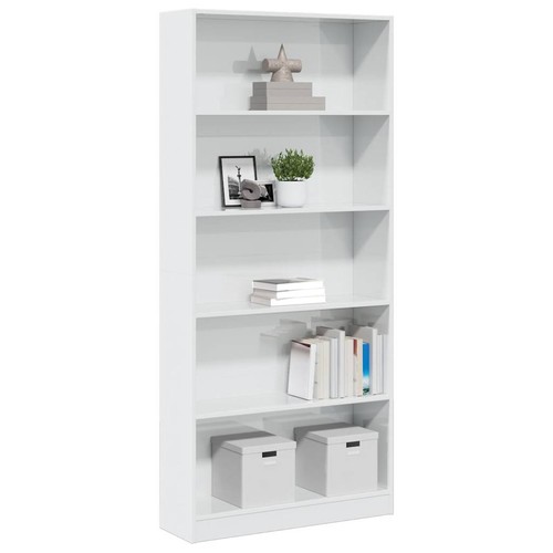 Großes Bücherregal | 80x176 cm | Aktenregal | Highboard | Büroregal | Holzregal - Bild 110 von 119
