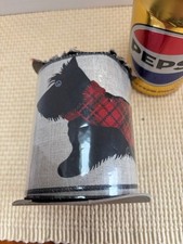 Wondeful high-end SCOTTIE SCOTTY fabric ribbon 4 in x 10 yds STEVENS brand