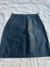Vintage Wilson Leather Mini Skirt, Size 8