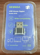 Mouse Jiggler 3 Modes Undetectable Mouse Mover USB Clickable with On/Off SEENDA