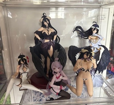 Overlord Albedo Figure Set of 5 Taito Collectible Anime Figures Japan