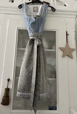 Vintage wunderschönes Moser Dirndl, 34, XS, hellblau,