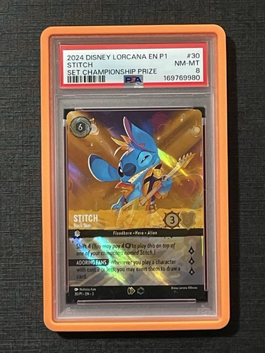 Stitch - Rock Star graded PSA 8 for sale on eBay