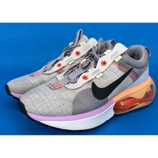 Nike Air Max 2021 DA1923 500 Women's Size 7 Light Grey Orange Purple