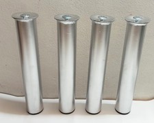 SET 4 GAMBE PIEDI METALLO RICAMBIO PER RETE A DOGHE ORTOPEDICA HL.30 CM